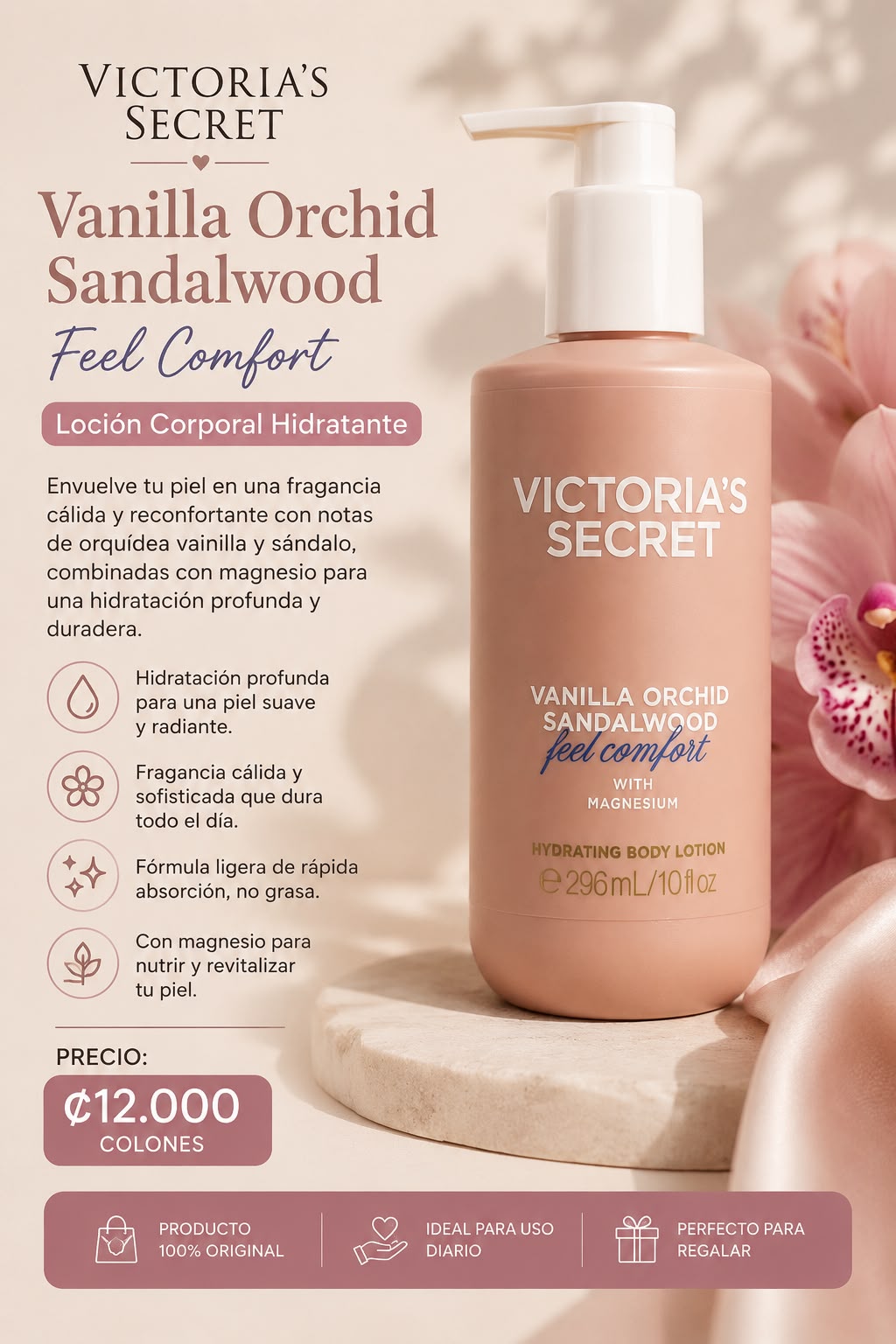 Loción Corporal Vanilla Orchid - Victoria's Secret
