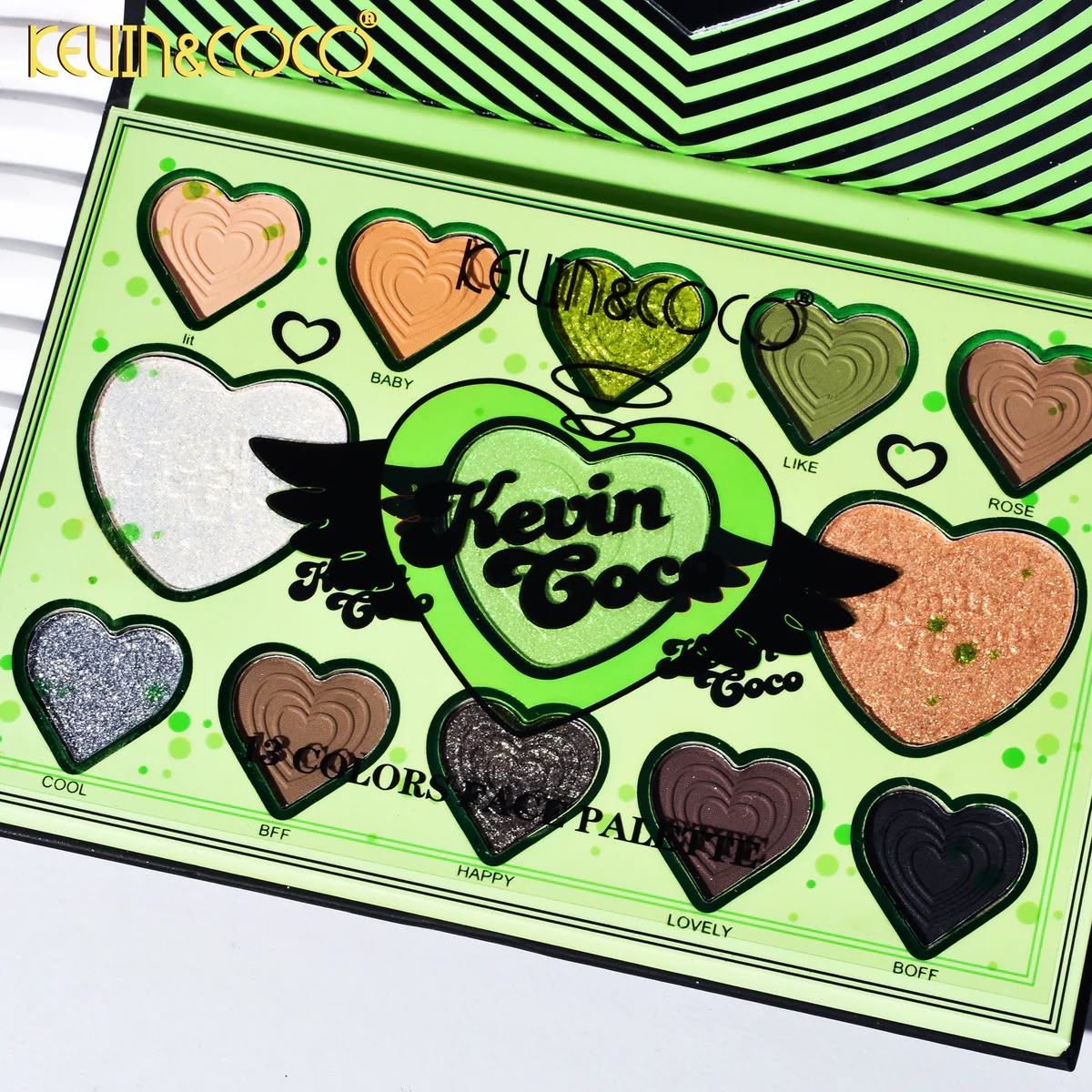 Paleta De Sombras De Ojos Sparkle Night 13 - Kevin & Coco