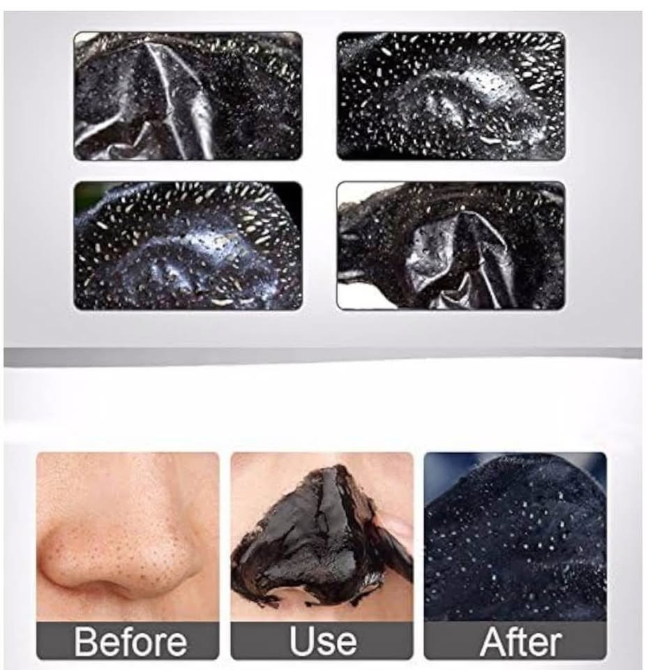 Mascarilla Facial Peel-Off Black con Carbón de Bambú y Colágeno