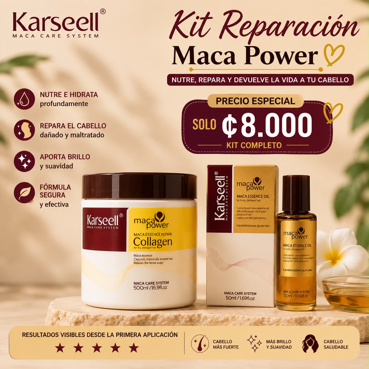✨Combo Karseell - Reparación y Brillo✨
