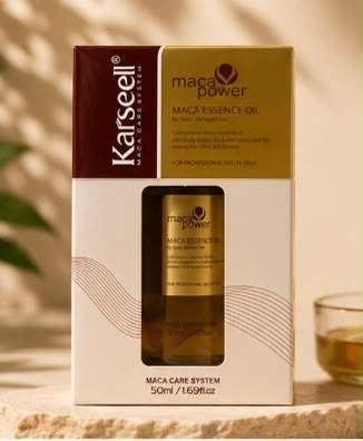 Aceite Capilar Karseell Maca Power 50 ml | Reparación, Brillo y Nutrición Intensa