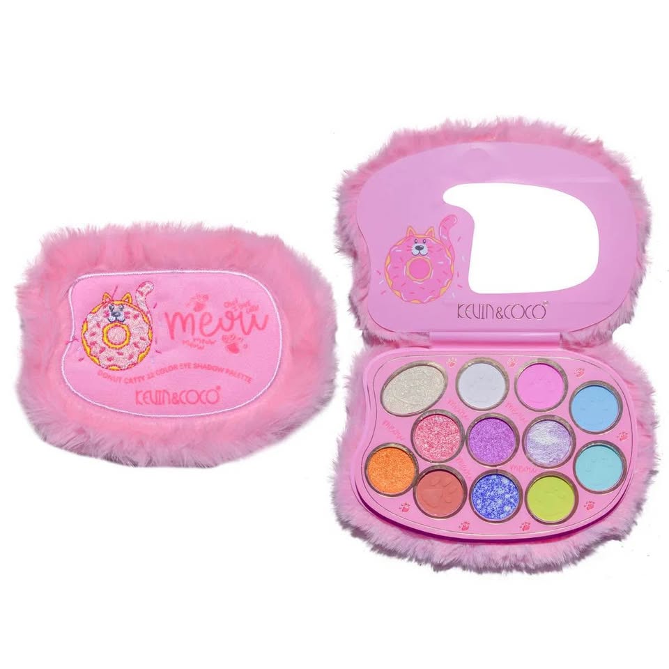 Paleta De Sombras De Ojos Donut Catty 12 Colores - Kevin & Coco