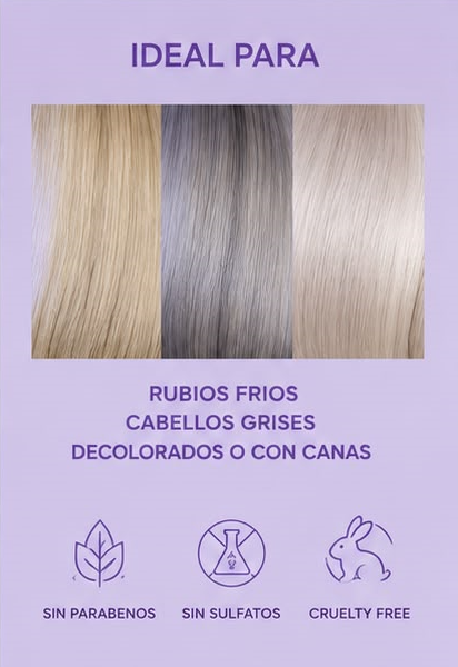 Matizador - Kit Yellow Professional Purple Silver