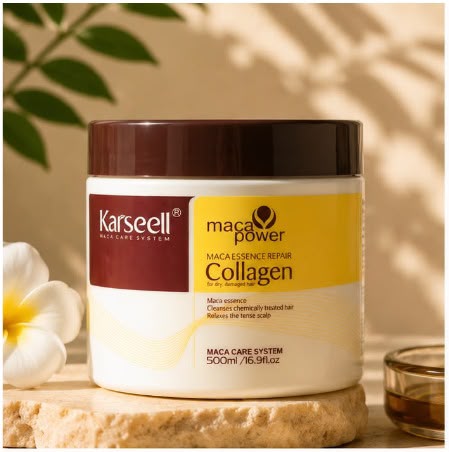 Mascarilla Capilar Karseell Maca Power Collagen 500 ml