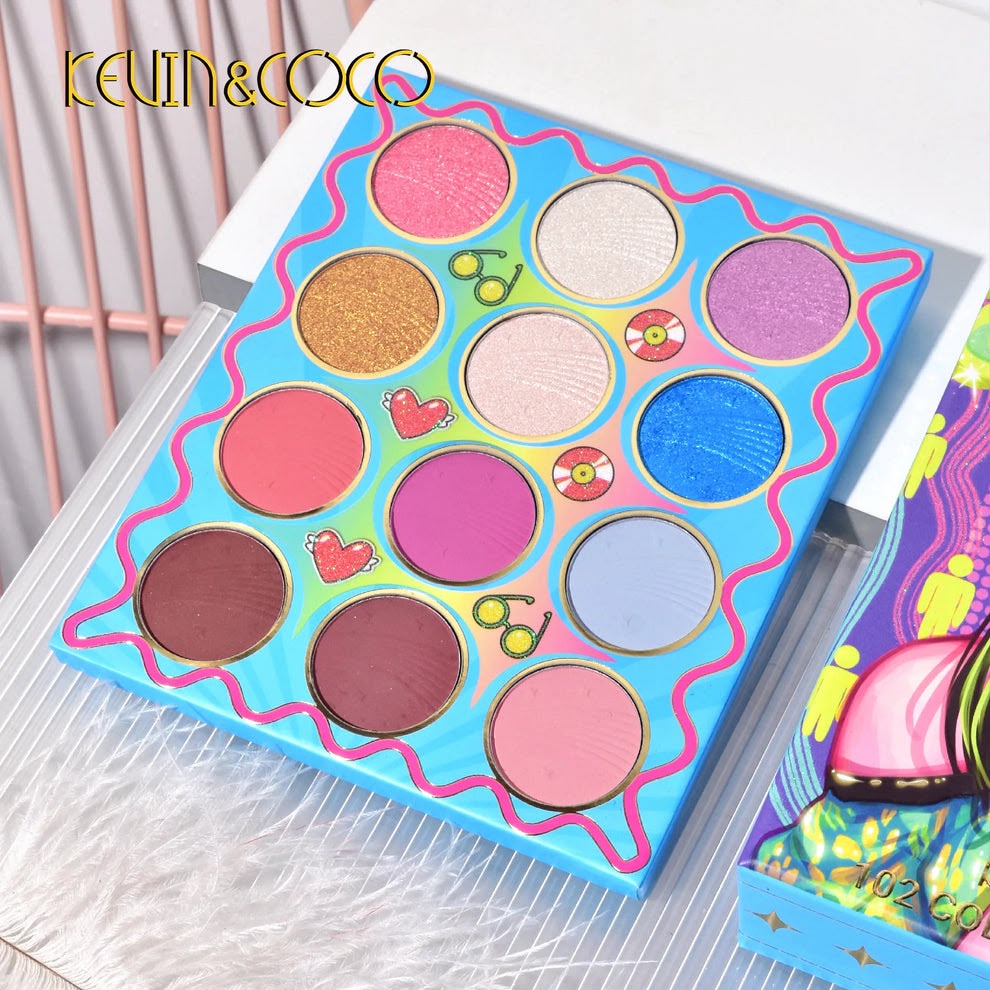 Paleta De Sombras Billie Ellish 102 tonos - Kevin & Coco 